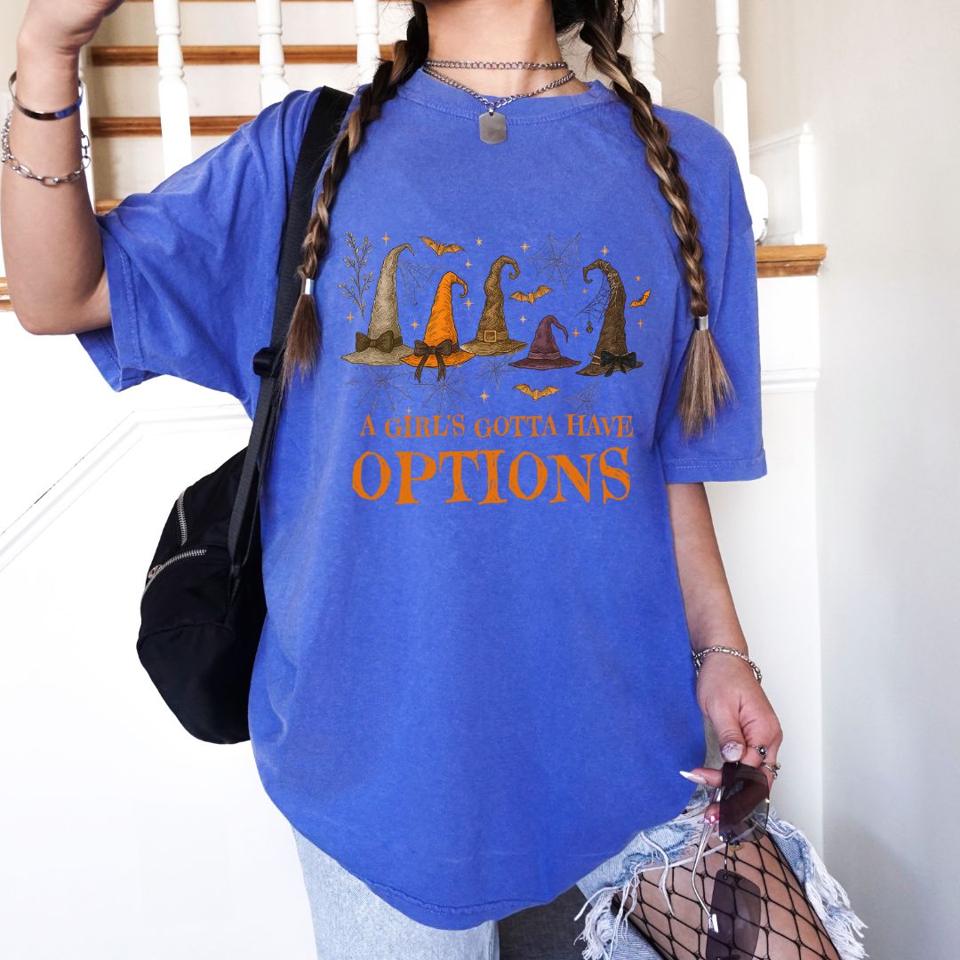 Gotta Have Options (Hats) T-shirt