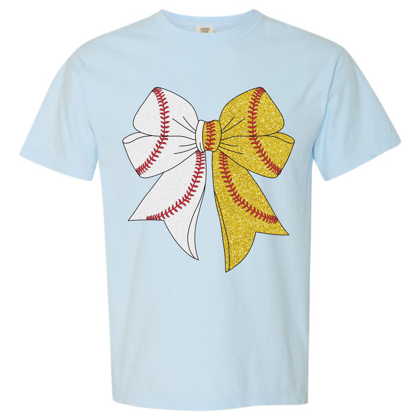 Baseball/Softball Coquette Bow T-shirt