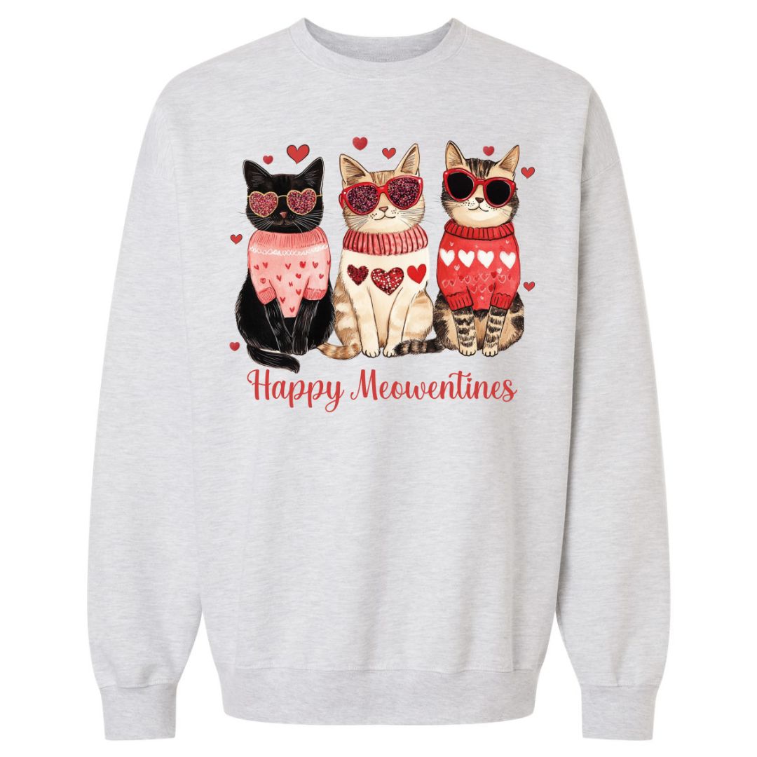 Happy Meowentines Sweatshirt