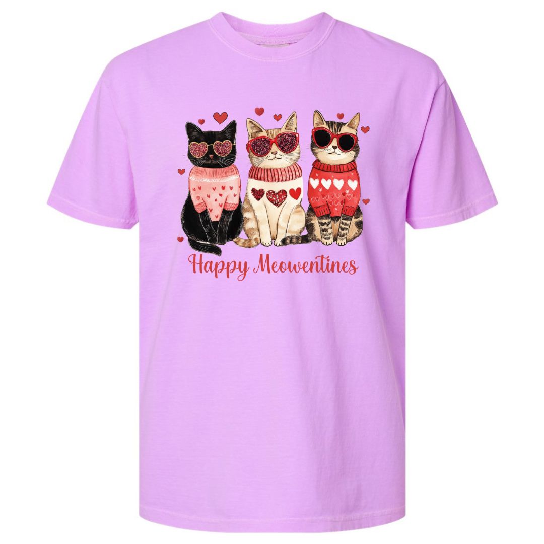 Happy Meowentines T-shirt