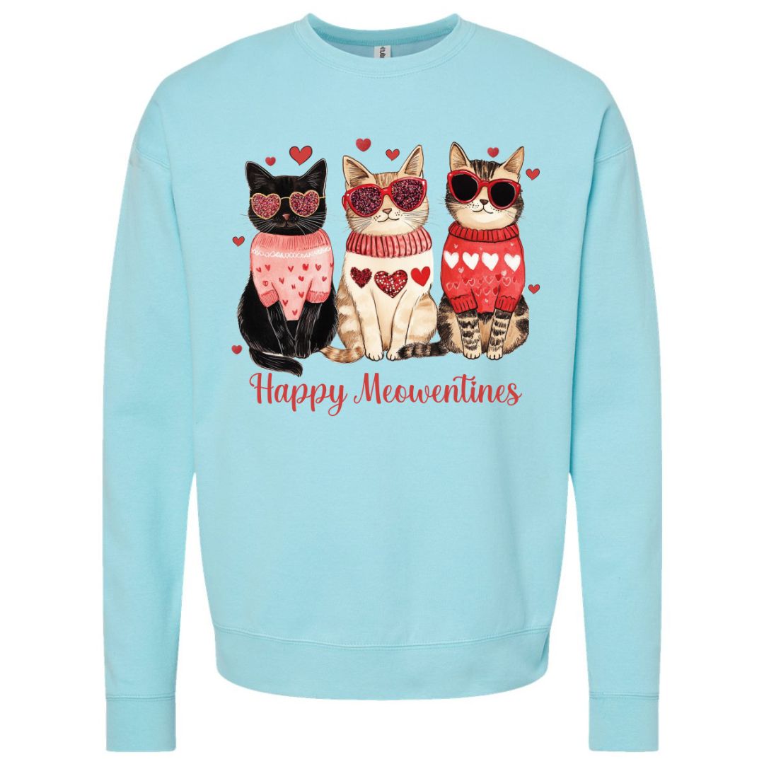 Happy Meowentines Sweatshirt