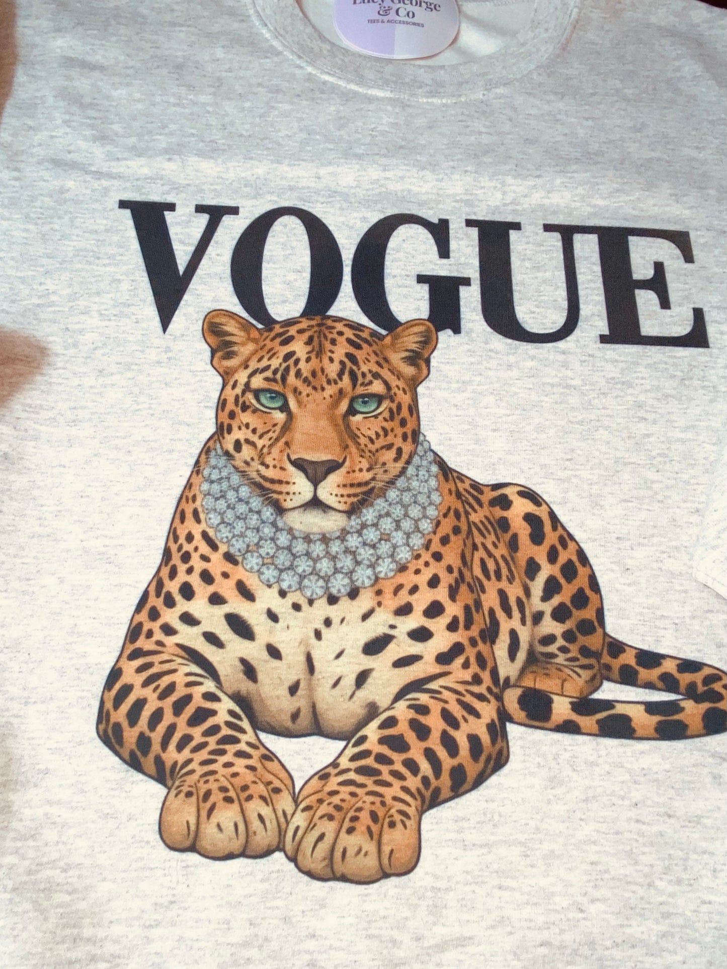 Leopard Crewneck Sweatshirt