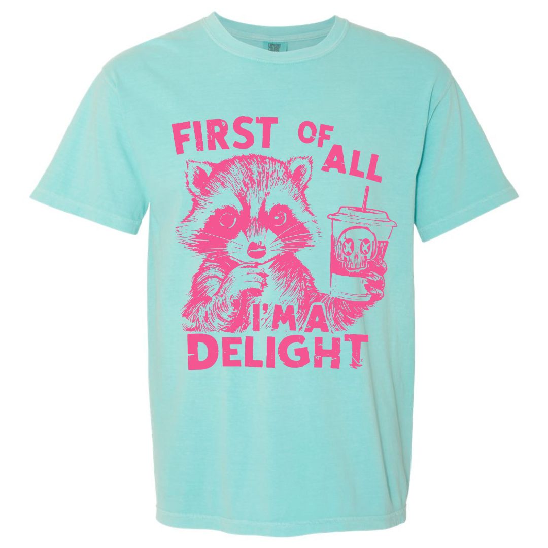 I'm A Delight Raccoon T-shirt