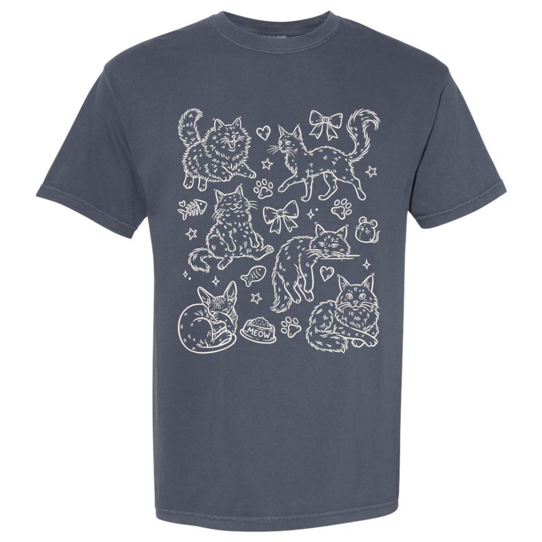 Kitty Doodles T-shirt