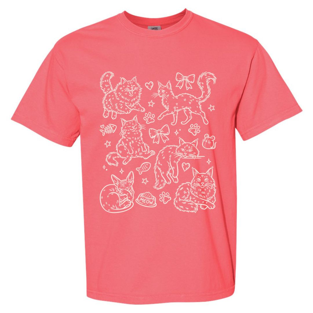Kitty Doodles T-shirt