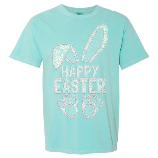 Lace Happy Easter T-shirt