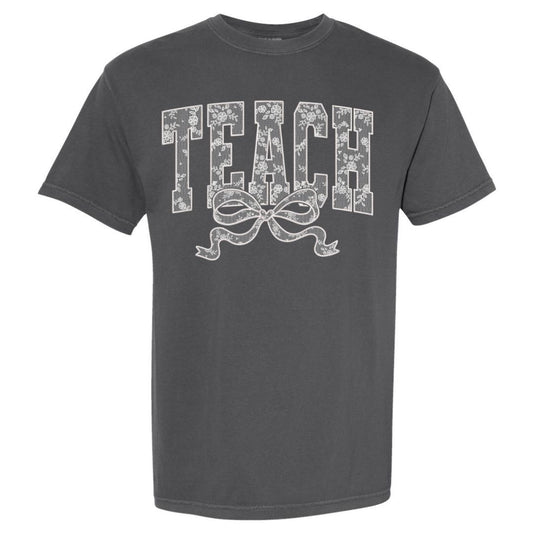 Lace Graphic TEACH T-shirt
