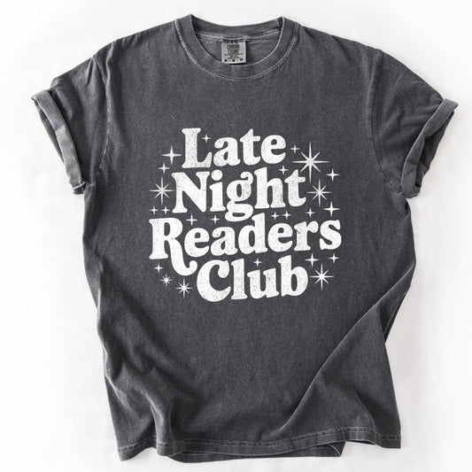 Late Night Readers Club T-shirt