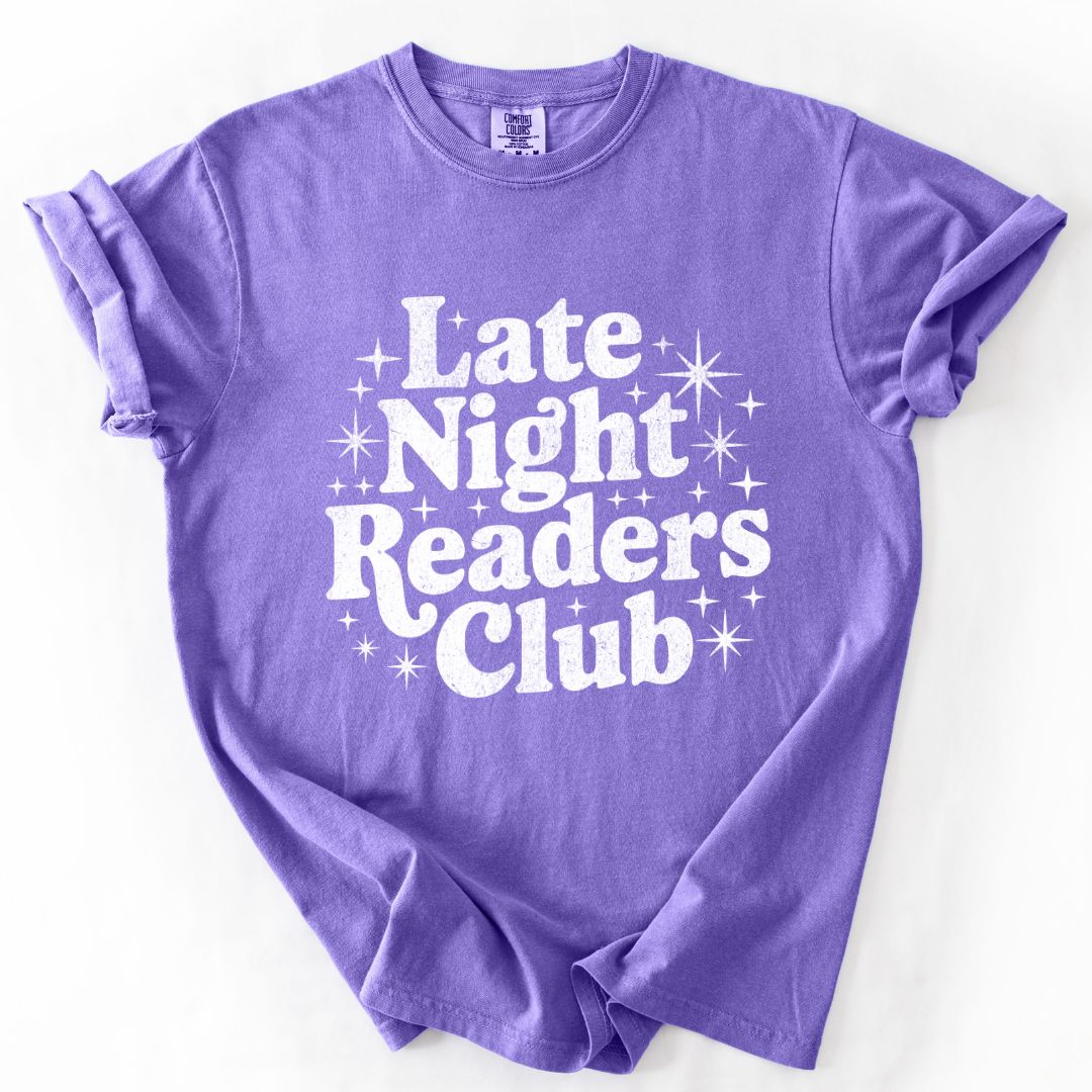 Late Night Readers Club T-shirt