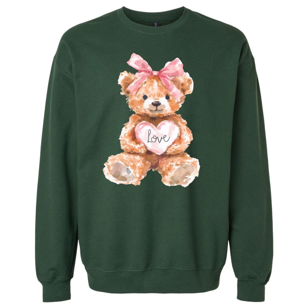 Watercolor Bear Sweatshirt