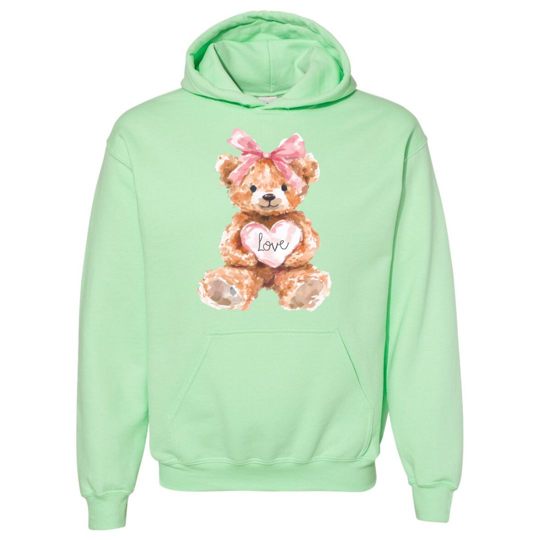 Watercolor Bear Hoodie