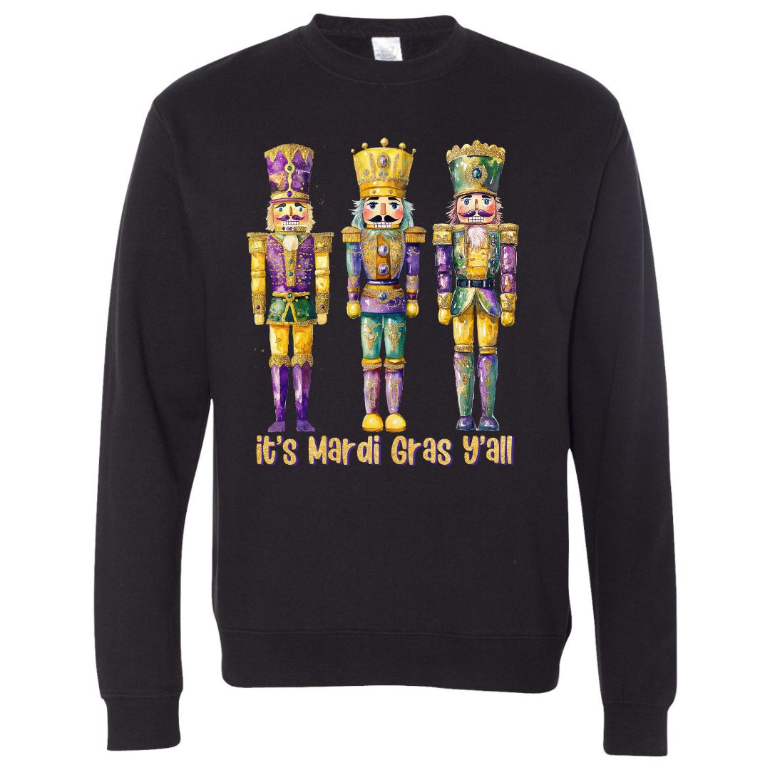 Mardi Gras Nutcracker Sweatshirt