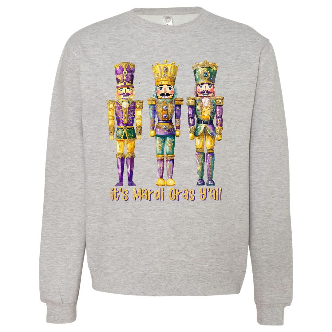 Mardi Gras Nutcracker Sweatshirt