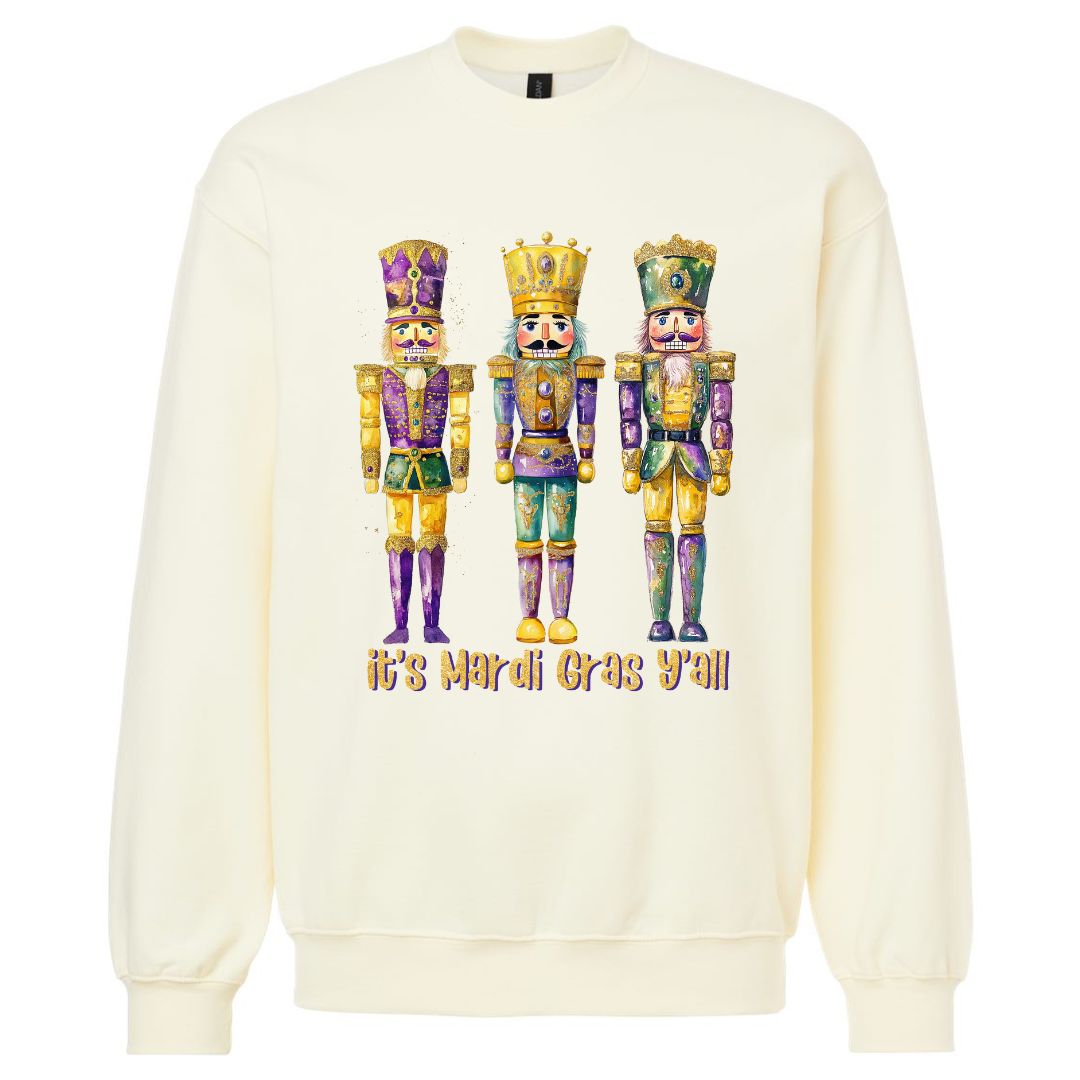 Mardi Gras Nutcracker Sweatshirt