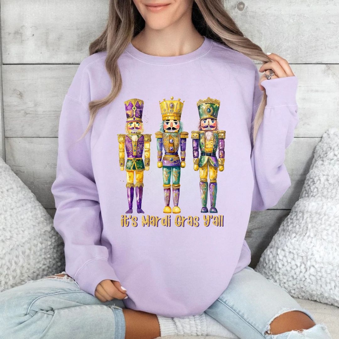 Mardi Gras Nutcracker Sweatshirt