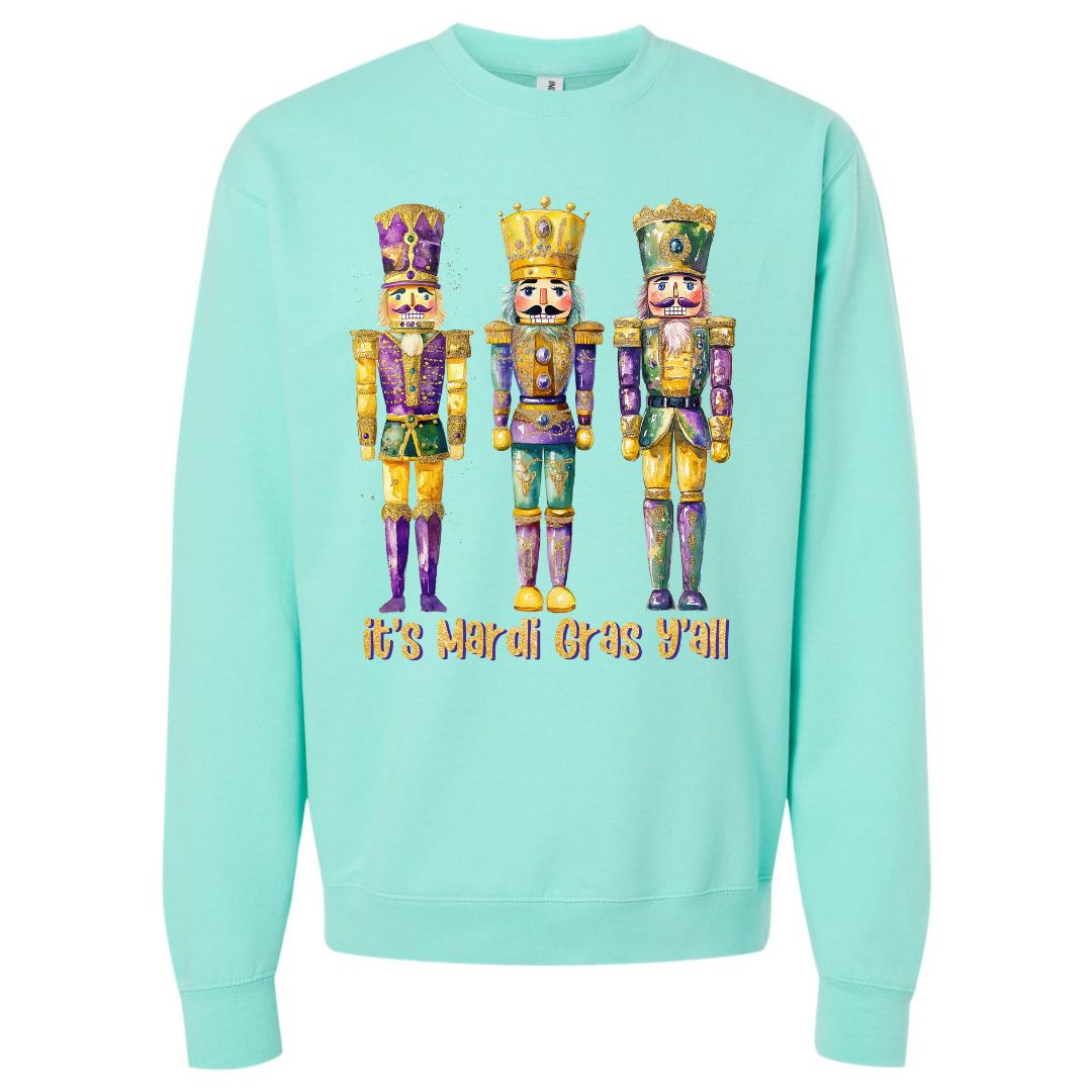 Mardi Gras Nutcracker Sweatshirt