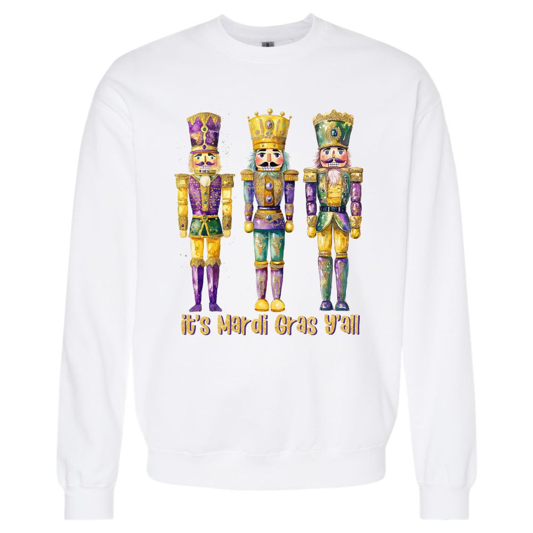 Mardi Gras Nutcracker Sweatshirt