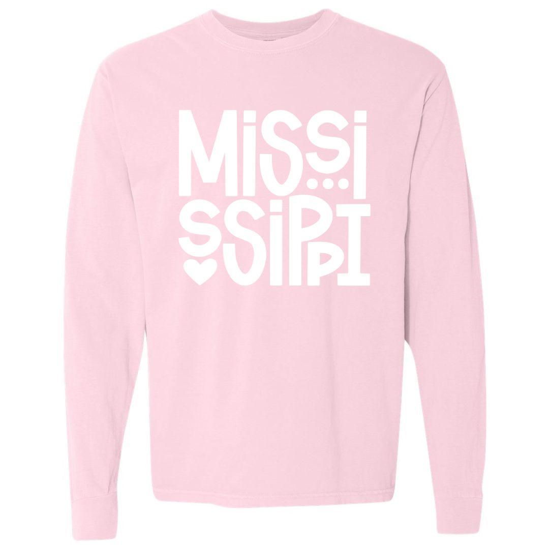 Mississippi Comfort Colors Long Sleeve T-shirt