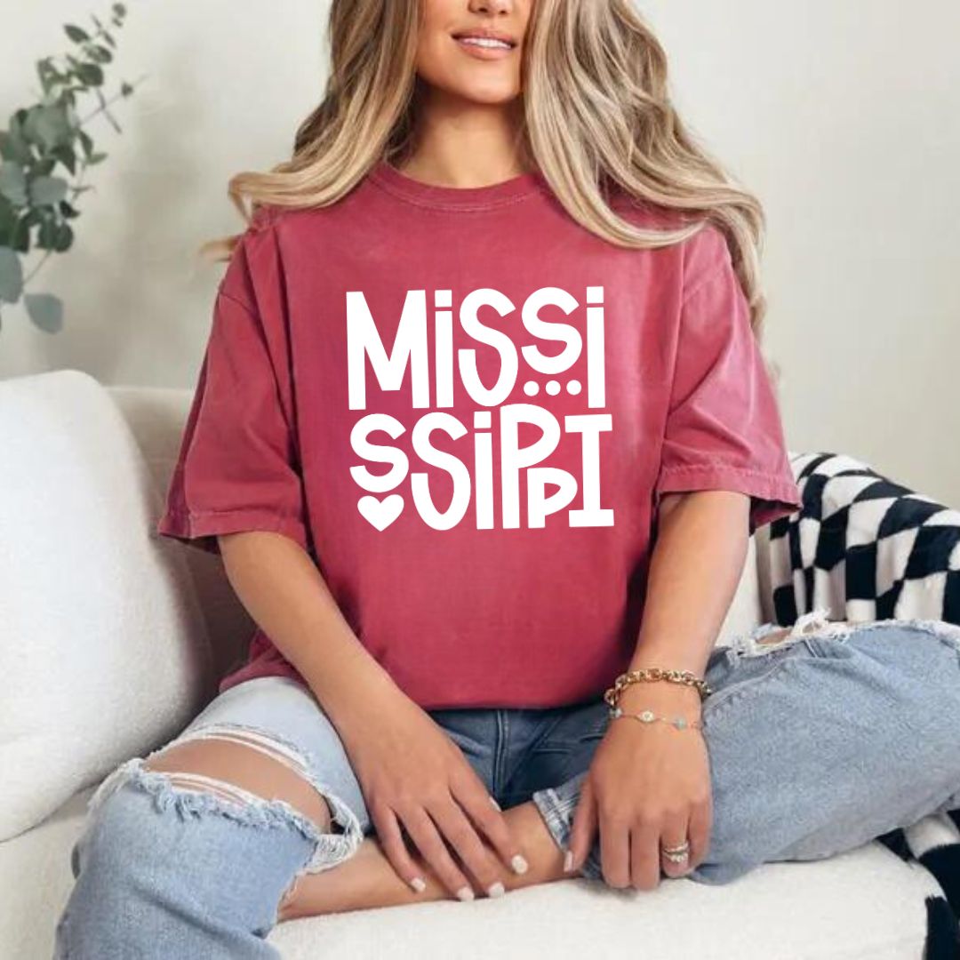Mississippi Comfort Colors Short Sleeve T-shirt