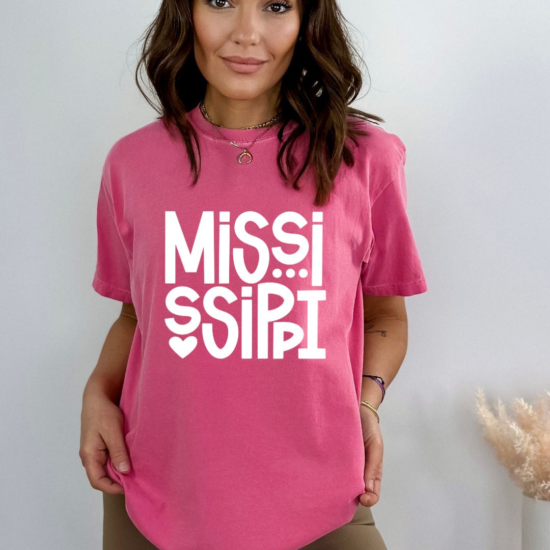 Mississippi Comfort Colors Short Sleeve T-shirt