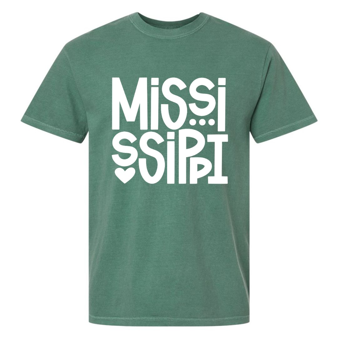 Mississippi Comfort Colors Short Sleeve T-shirt