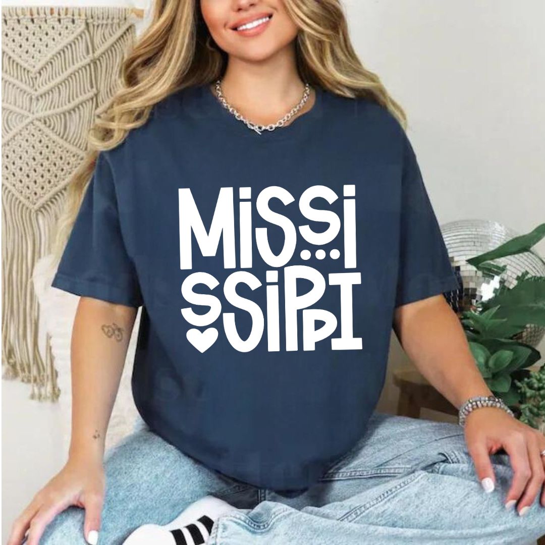 Mississippi Comfort Colors Short Sleeve T-shirt