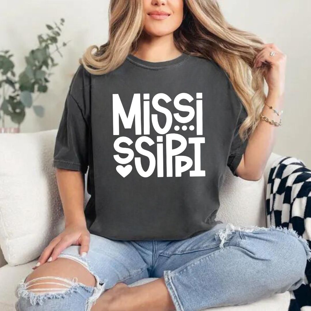 Mississippi Comfort Colors Short Sleeve T-shirt