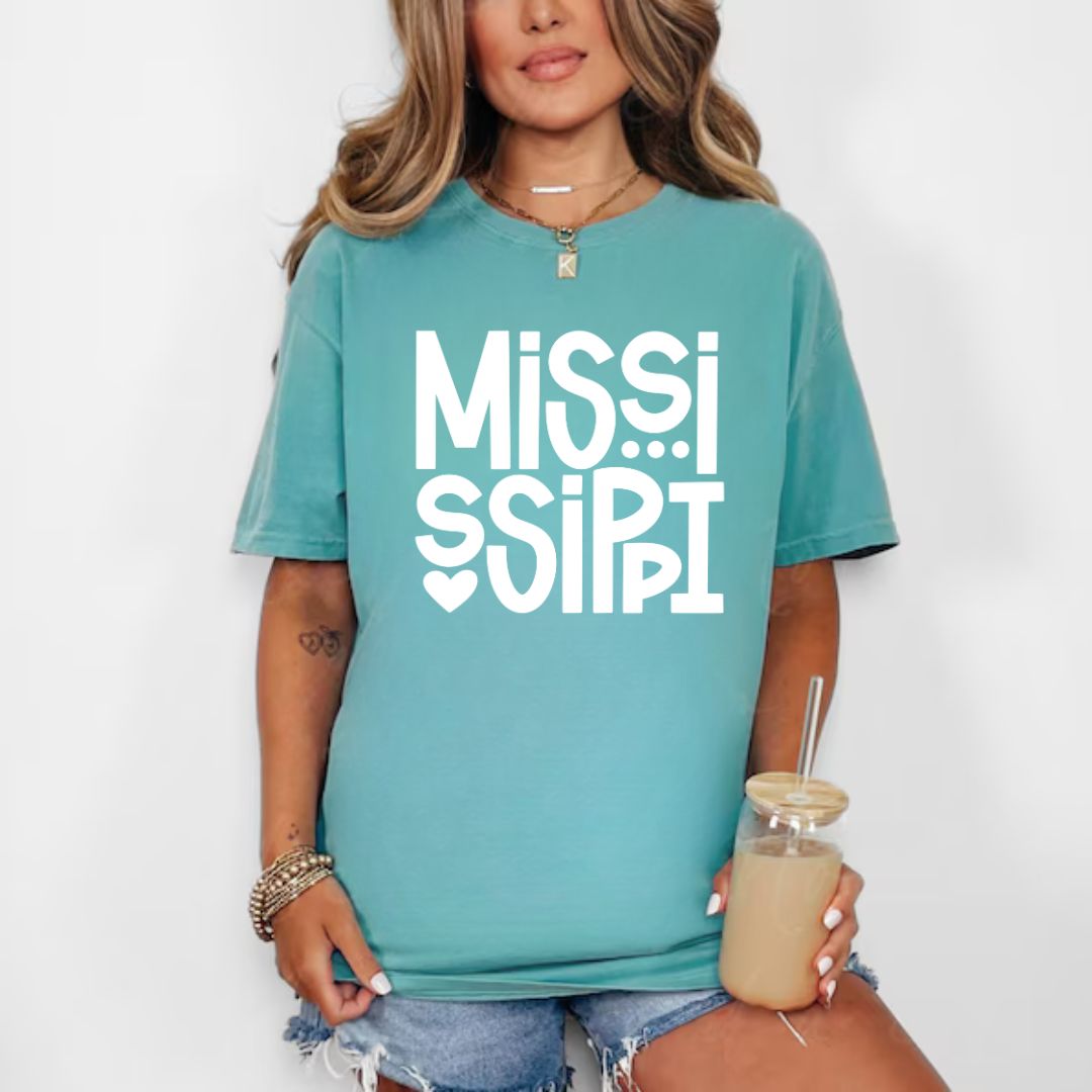 Mississippi Comfort Colors Short Sleeve T-shirt