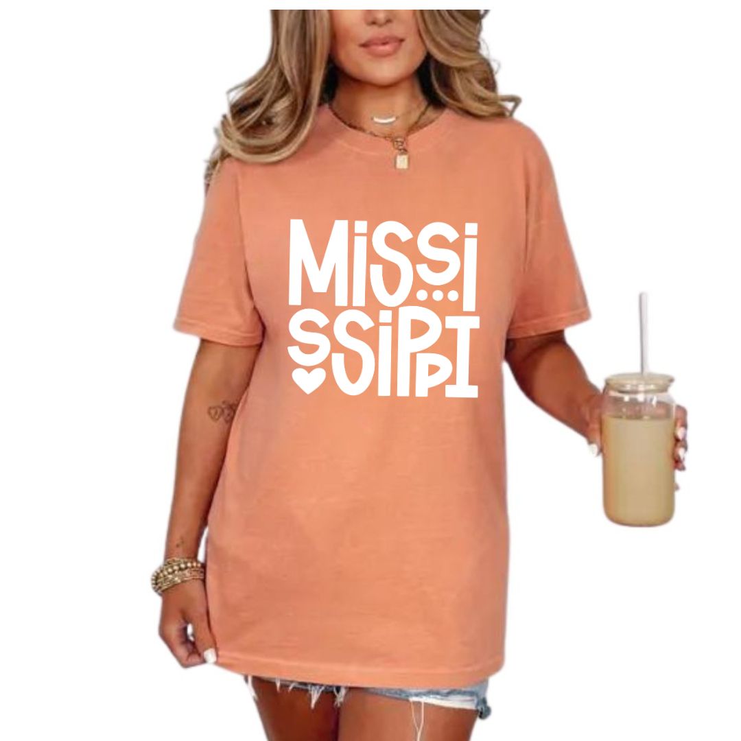 Mississippi Comfort Colors Short Sleeve T-shirt