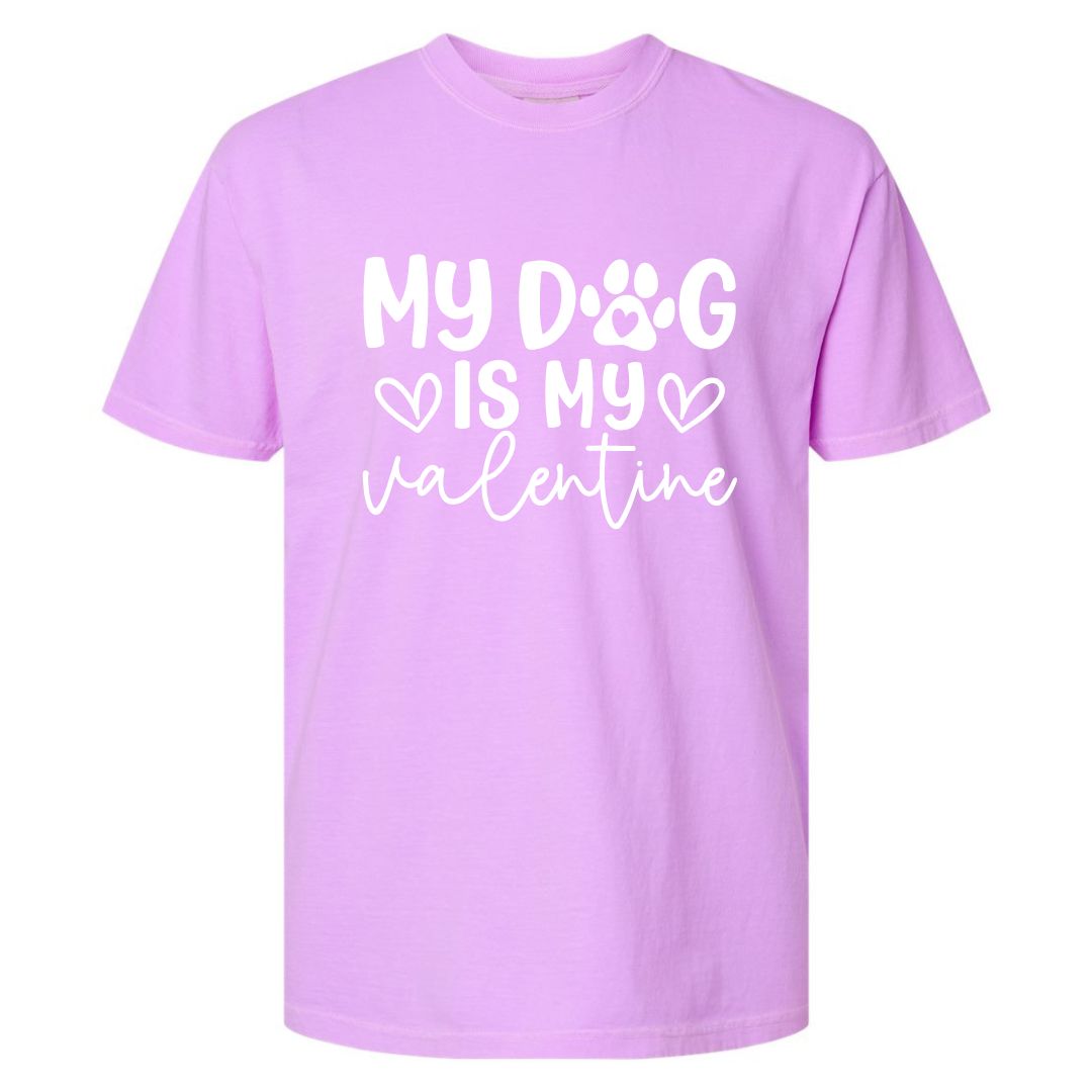 My Dog Is My Valentine T-shirt