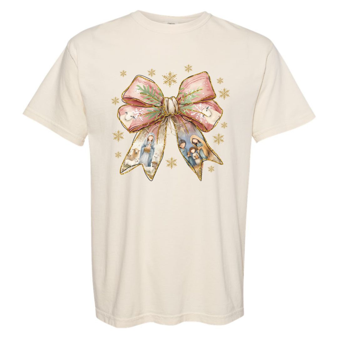 Nativity Bow T-shirt