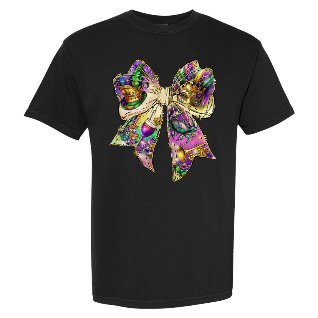 Nostalgia of Mardi Gras Coquette T-shirt