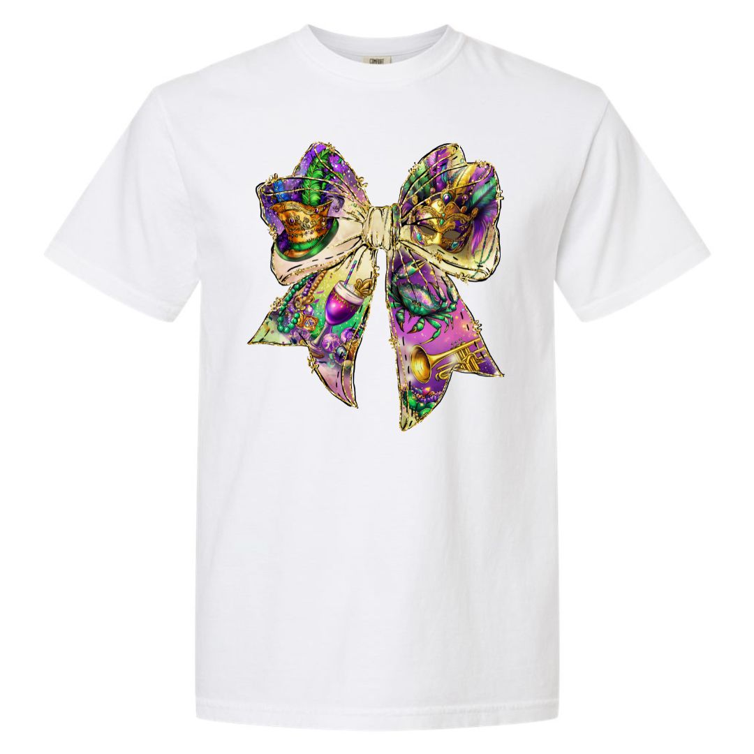 Nostalgia of Mardi Gras Coquette T-shirt