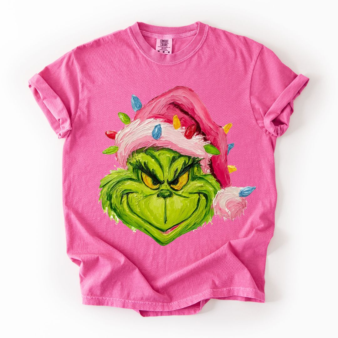 Painted Face Grinch Shirt