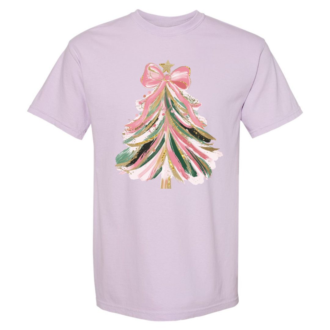 Pastel Brush Stroke Tree T-shirt