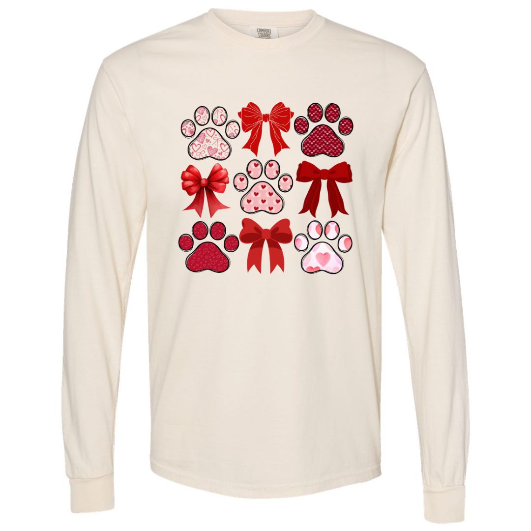 Paws & Bows Valentine T-shirt