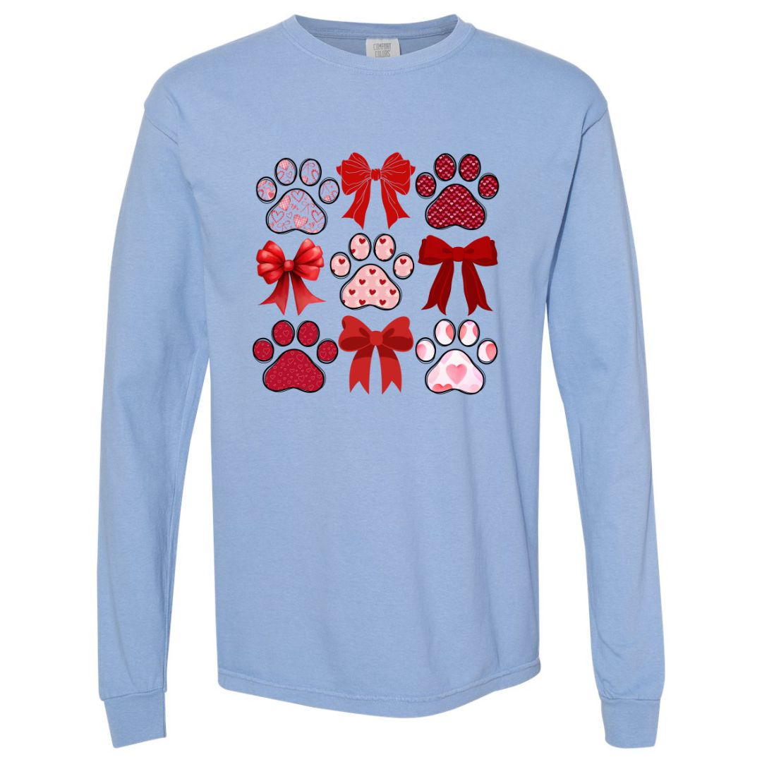 Paws & Bows Valentine T-shirt