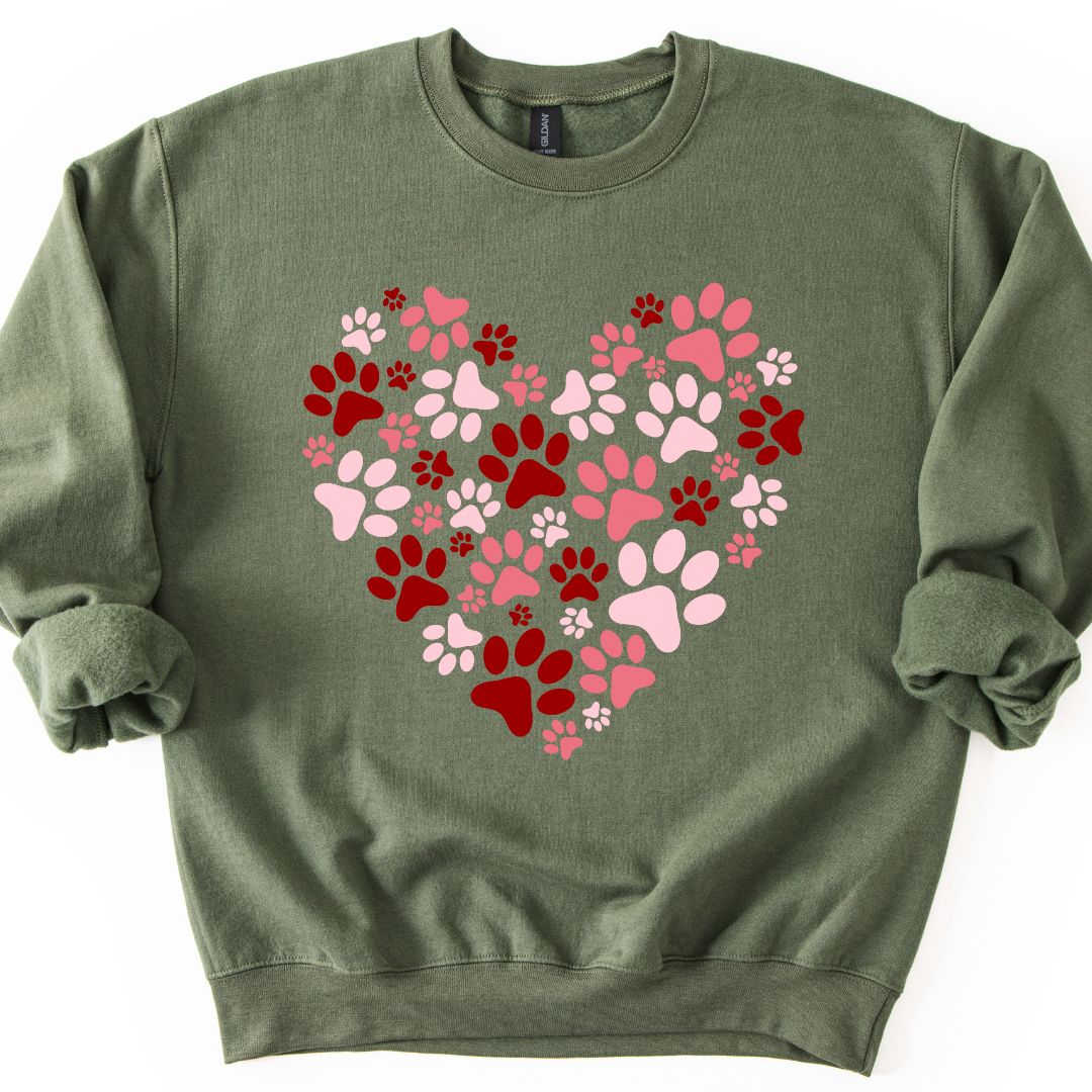 All Paws, All Love Crewneck Sweatshirt