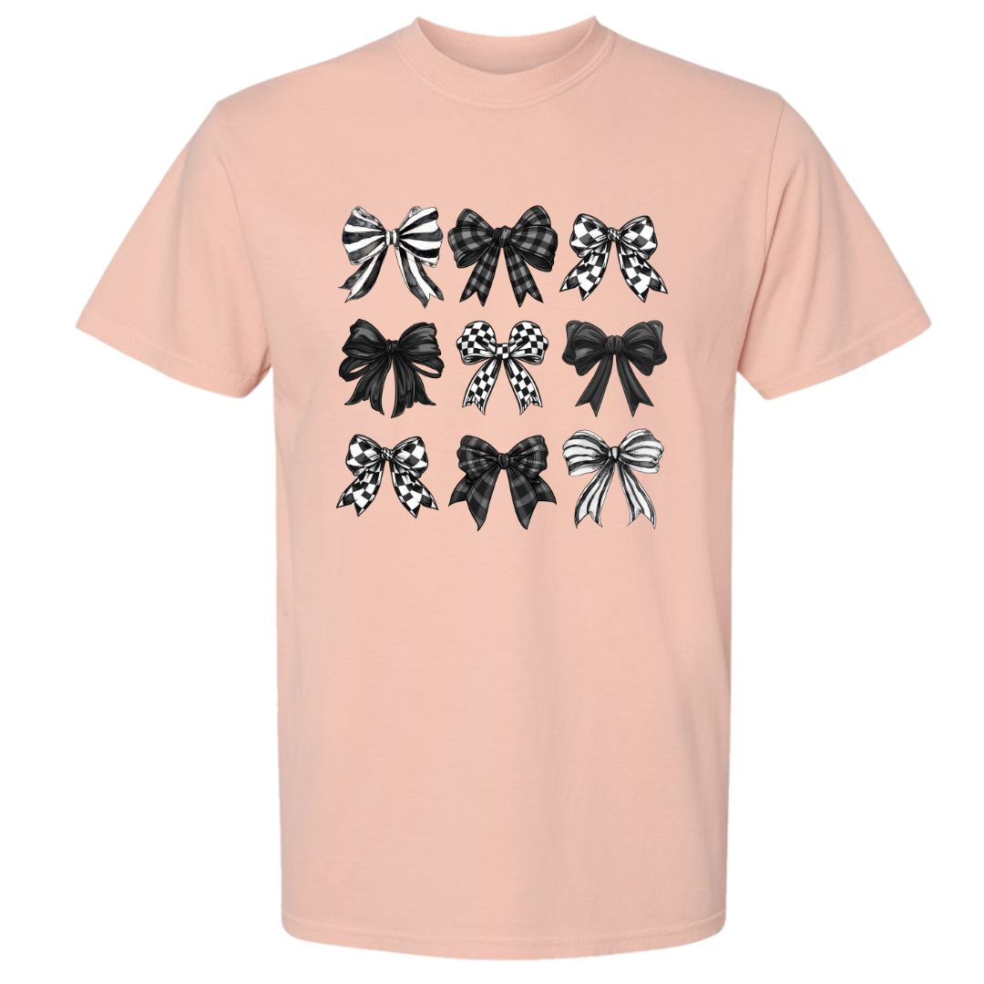 Black Bow Coquette T-shirt