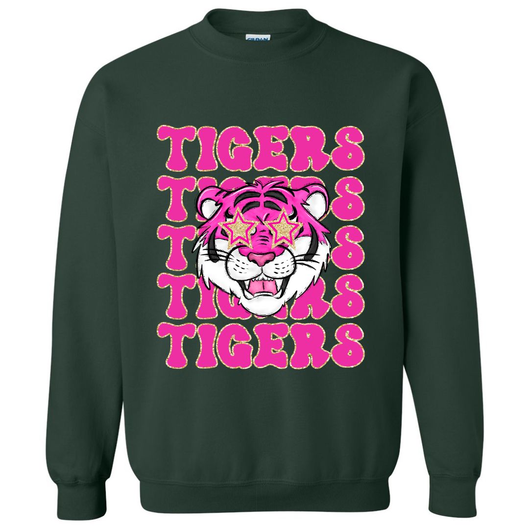 Pink Tigers Sweatshirt