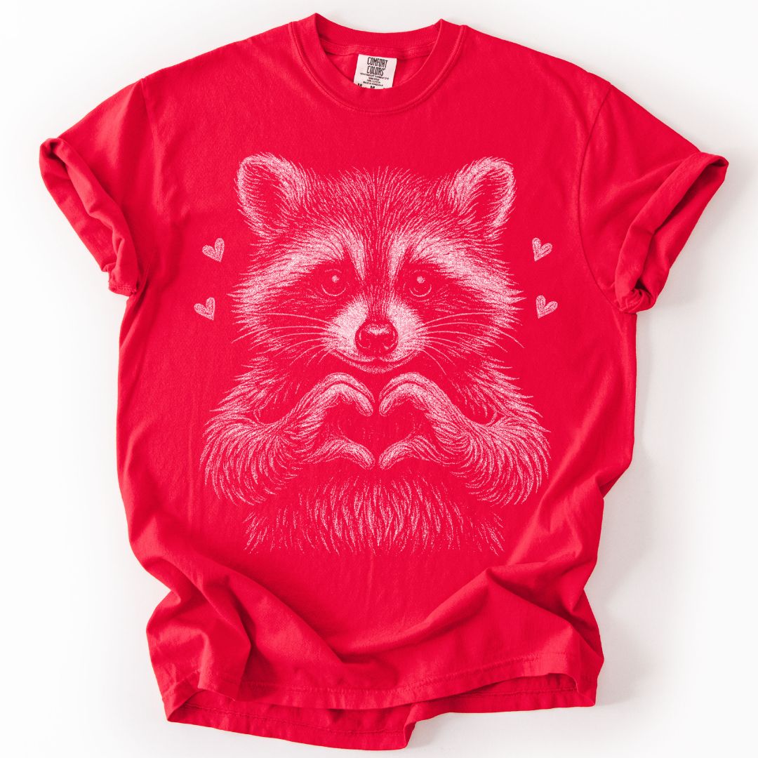 Raccoon Heart T-shirt
