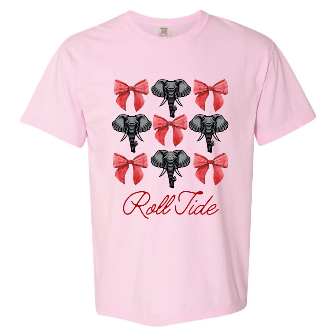 Roll Tide Coquette Collage T-shirt