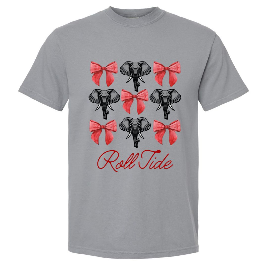 Roll Tide Coquette Collage T-shirt