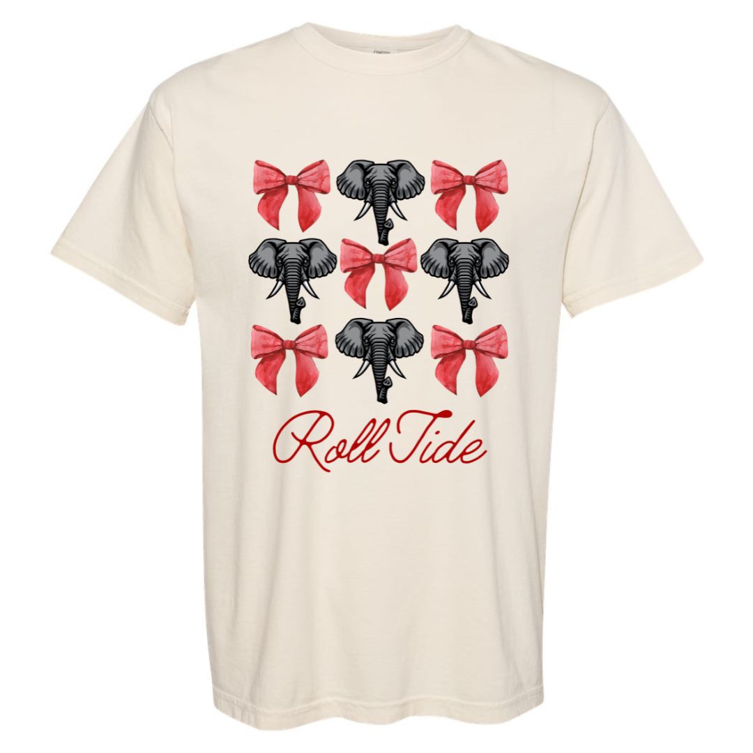 Roll Tide Coquette Collage T-shirt