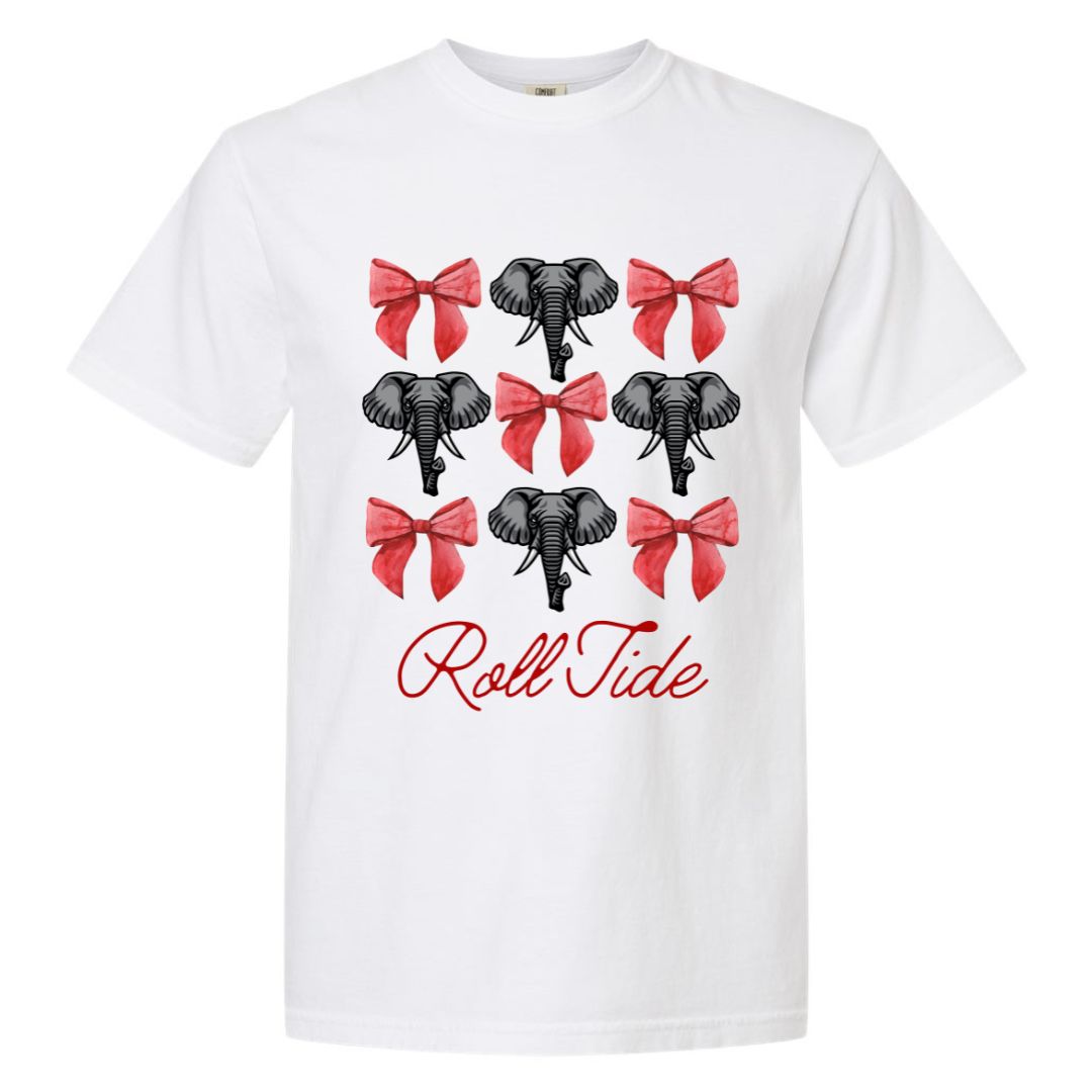 Roll Tide Coquette Collage T-shirt
