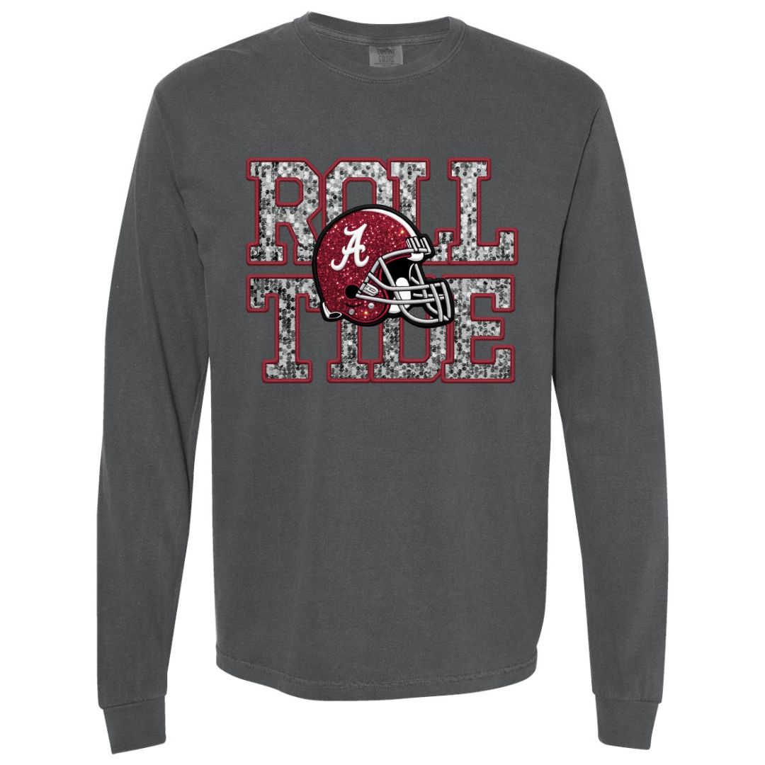 Roll Tide Faux Sequins T-shirt