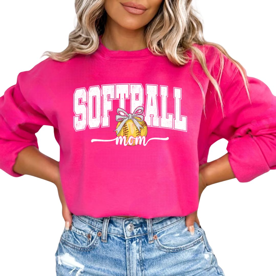 Softball Mom Sweatshirt