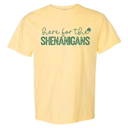 Here for the Shenanigans T-shirt