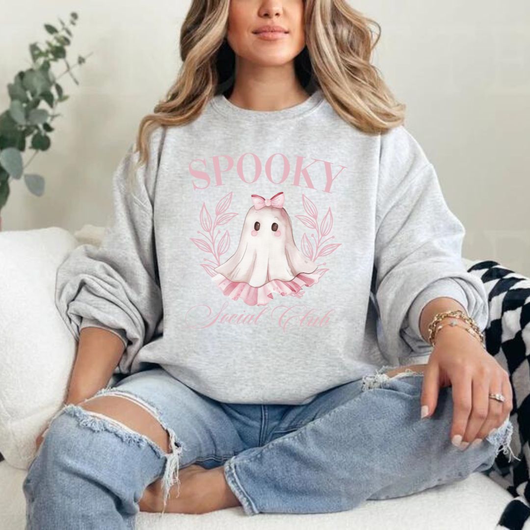 Spooky Ghost Social Club Sweatshirt