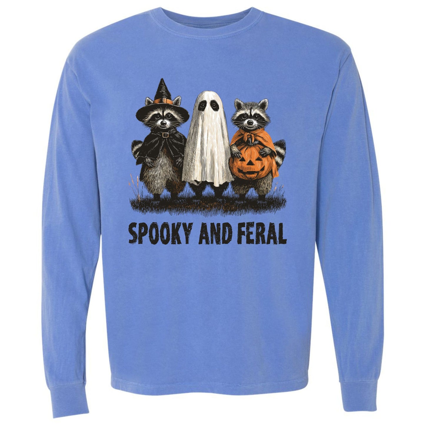 Spooky and Feral Raccoon T-shirt
